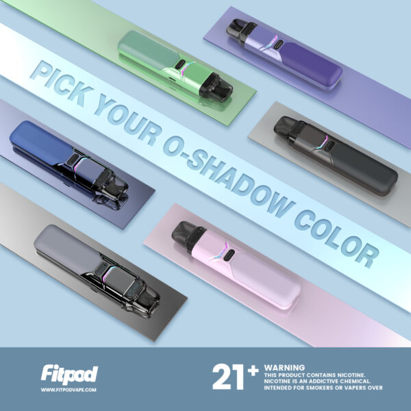 FITPOD O-Shadow 30W 小蠻牛Xilm機型通用 大|小菸主機 0.4|0.6|0.8|1.2空倉