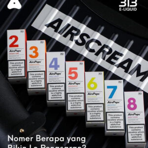 AIRSCREAM AIRSPOPS 313 數字系列 小菸油 30ml 4%